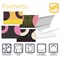 Better Office Products All Occasion Greeting Cards & Envs, 4in. x 6in. 6 Exclusive Abstract Designs, Blank Inside, 100PK 64573 - alternate 6